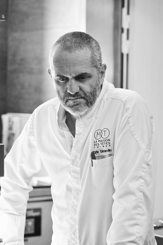 Chef Girardin from La Maison des Têtes